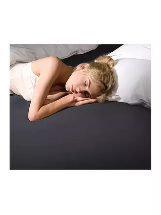 FORMESSE | Lenzuolo con angoli in jersey BELLA DONNA 120/200 cm - 130/220 cm Verde pastello | grau